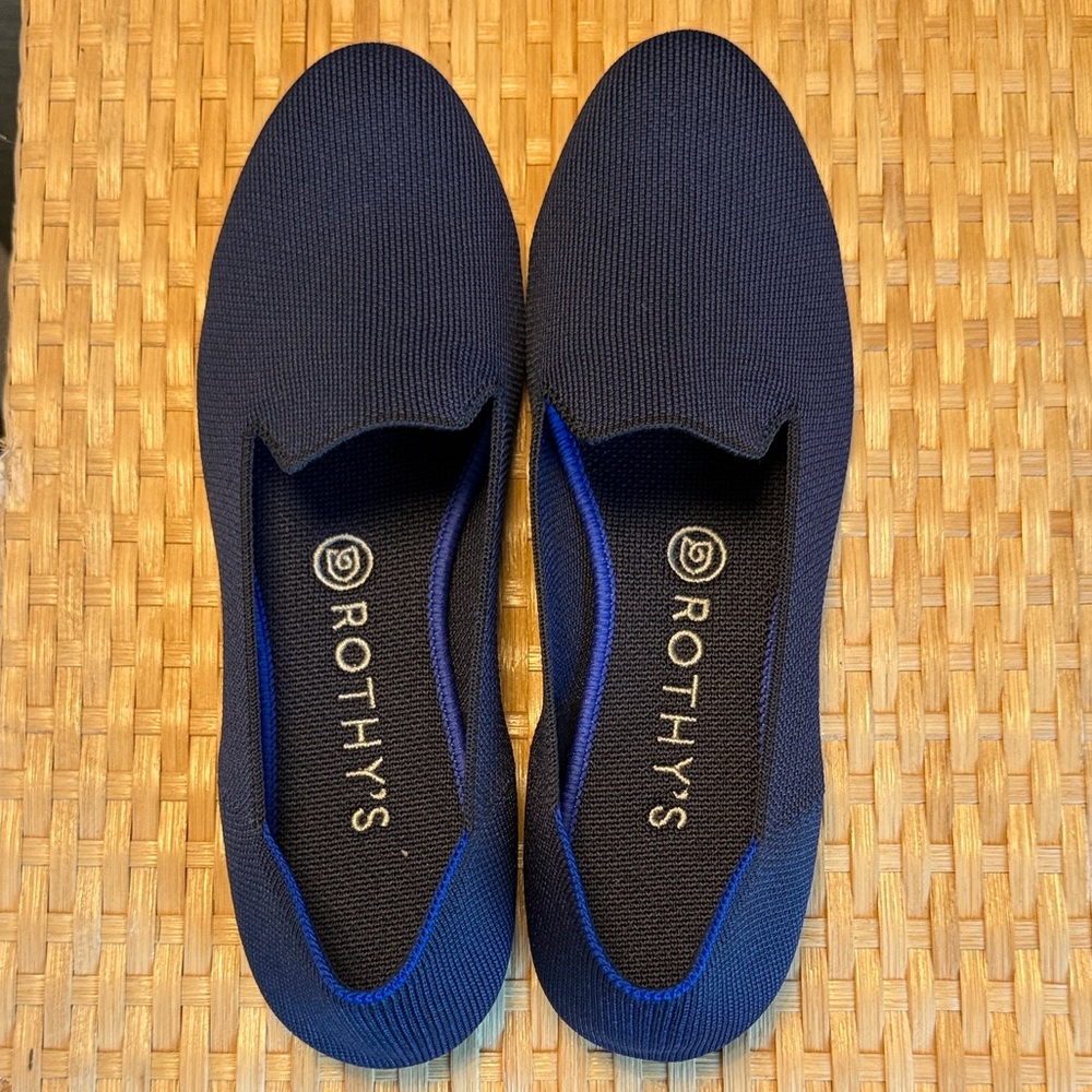 Rothy's Women’s Navy Slip-On Loafers